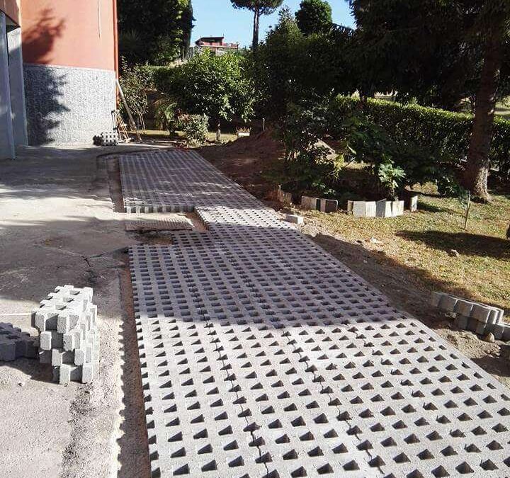 Pavimentazione drenante